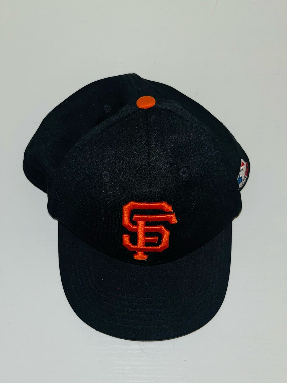San Francisco Baseball Cap in Black with Orange Logo